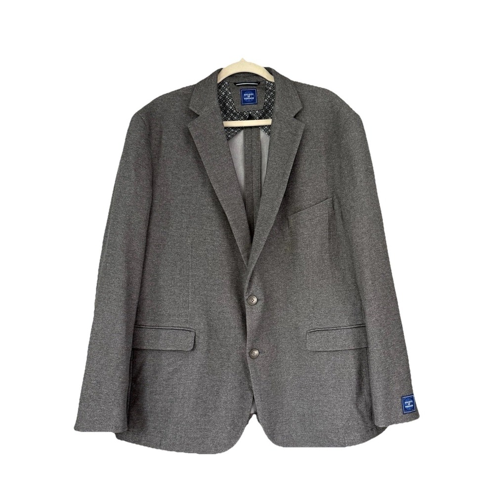 Society Of Threads Men's Blazer Sports‎ Coat Gray Size 48R